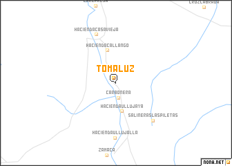map of Toma Luz