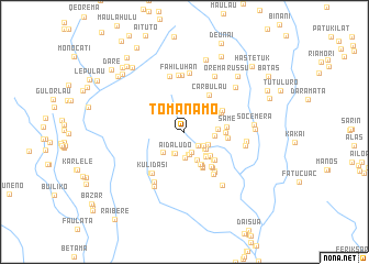 map of Tomanamo