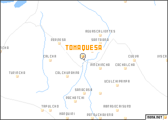 map of Tomaquesa