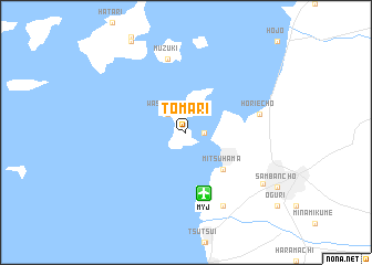 map of Tomari