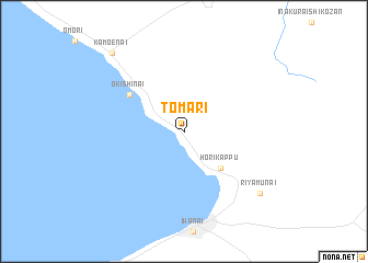 map of Tomari