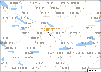 map of Tomaryny