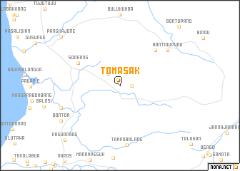 map of Tomasak