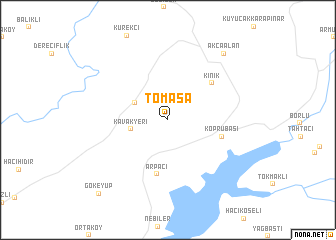 map of Tomaşa