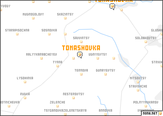 map of Tomashovka
