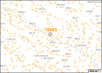 map of Tomas