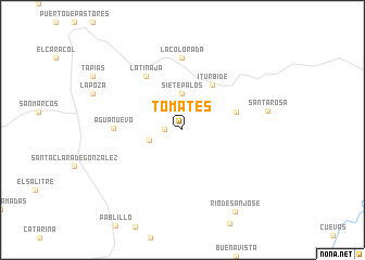 map of Tomates