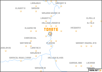 map of Tomate