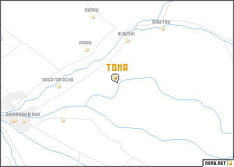 map of Tōma