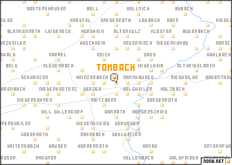 map of Tombach