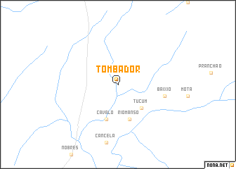 map of Tombador