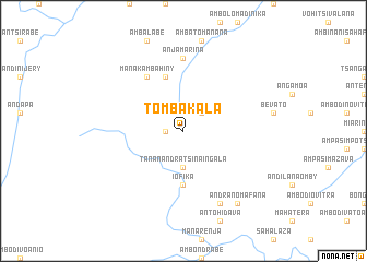 map of Tombakala