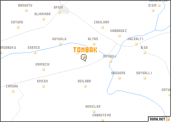 map of Tombak