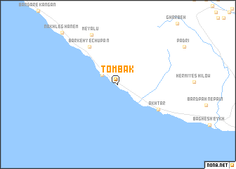 map of Tombak