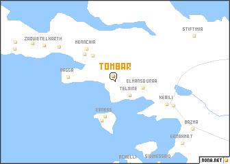 map of Tombar