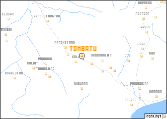 map of Tombatu