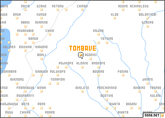 map of Tombave