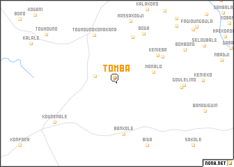 map of Tomba