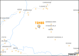 map of Tomba