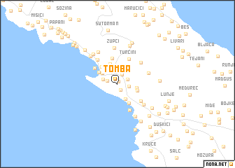 map of Tomba