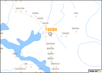 map of Tomba