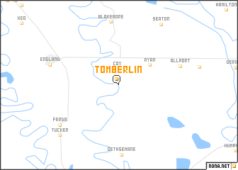 map of Tomberlin