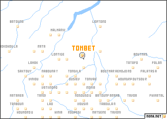 map of Tombet