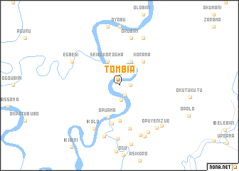 map of Tombia