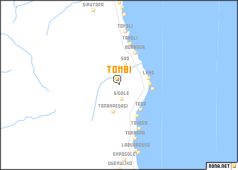 map of Tombi