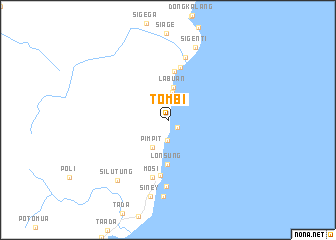 map of Tombi