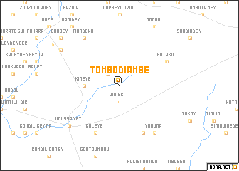 map of Tombo Diambé