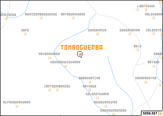 map of Tombo Guérba