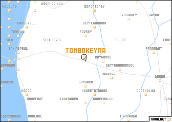 map of Tombo Keyna