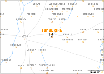 map of Tombo Kiré