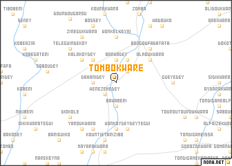 map of Tombo Kwaré