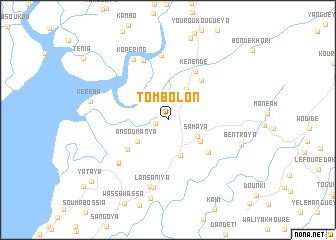 map of Tombolon