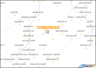 map of Tombo Magori