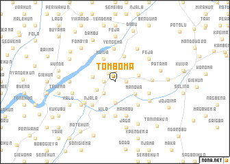 map of Tomboma