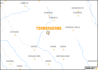 map of Tombo-Muembe