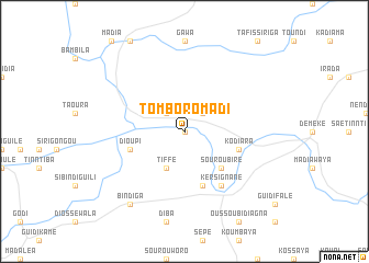 map of Tomboromadi