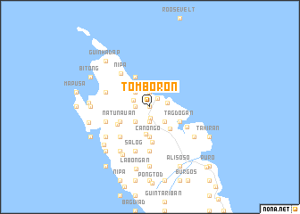 map of Tomboron