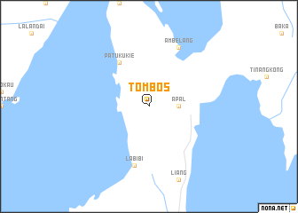 map of Tombos