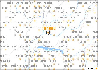 map of Tombou
