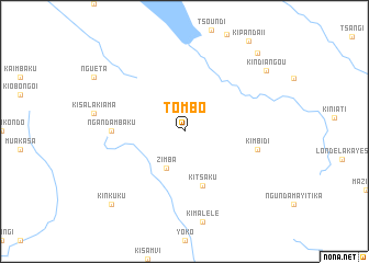 map of Tombo