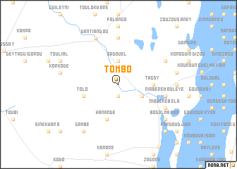 map of Tombo