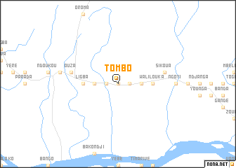 map of Tombo