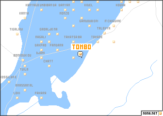 map of Tombo