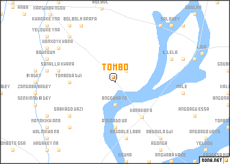 map of Tombo