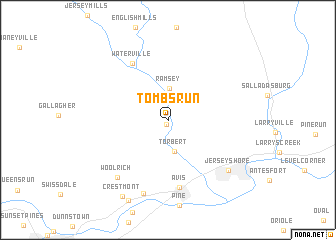 map of Tombs Run