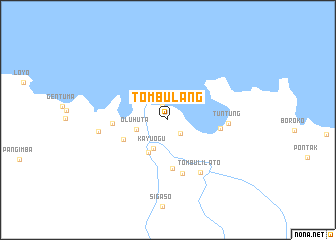 map of Tombulang